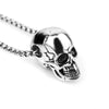 collier steampunk homme tête de mort