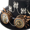 Chapeau Steampunk Tête de Mort