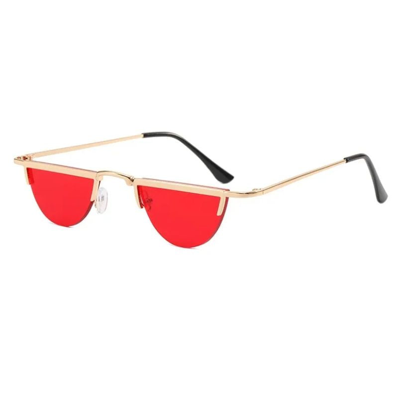 Lunettes de Soleil Demi Lune Vintage pour femme