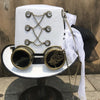 Chapeau Steampunk Blanc