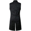 gilet sans manche long gothique homme