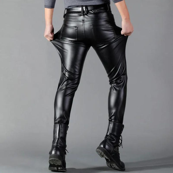 Pantalon Simili Cuir Homme Steampunk Boutique - Main Image
