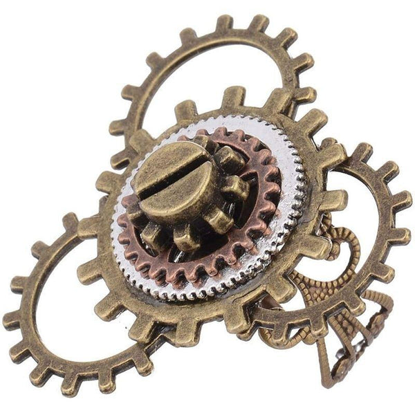 Lot De 25 Bagues Fantaisie Steampunk Rockabilly - Idéal Revente Ou Collection - Bon état