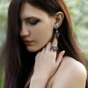 boucle d'oreille pieuvre