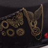 Chapeau Haut de Forme Gothique Steampunk Femme