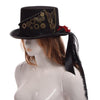 Chapeau Haut de Forme Gothique Steampunk Femme