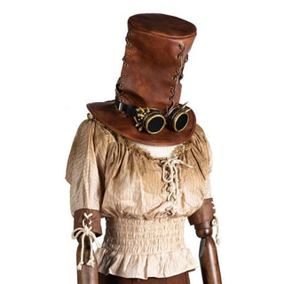  Chapeau Haut de Forme Steampunk Homme