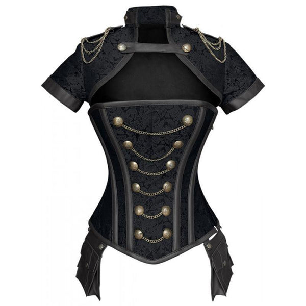 Corset Steampunk Femme Gothique
