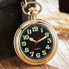 Montre Gousset Chiffre Arabe dorée