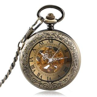 montre à gousset steampunk homme
