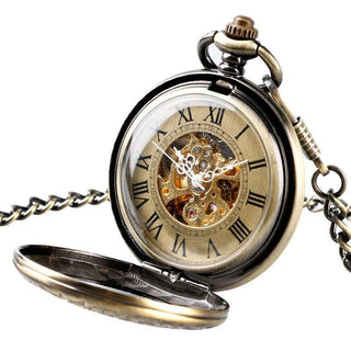 montre à gousset homme en bronze