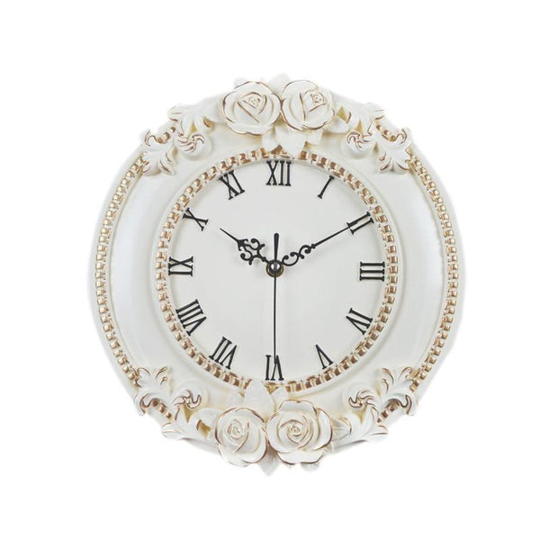 Horloge Murale Vintage Blanche