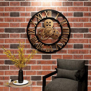 horloge murale steampunk