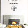 horloge murale engrenage