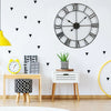 horloge murale vintage noire