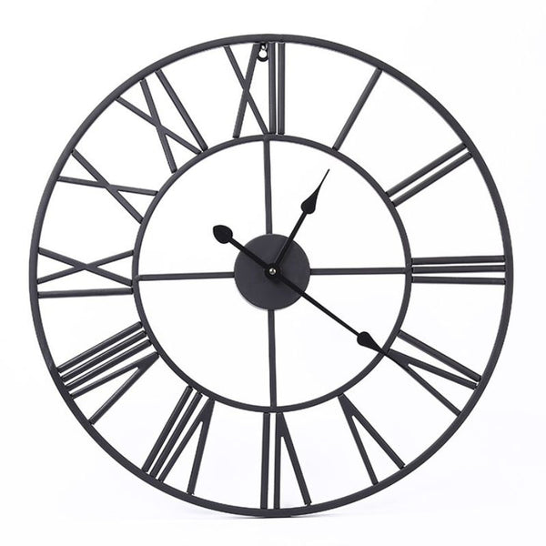 Horloge murale Vintage Noire