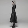 manteau long gothique similicuir