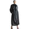 trench manteau cuir femme