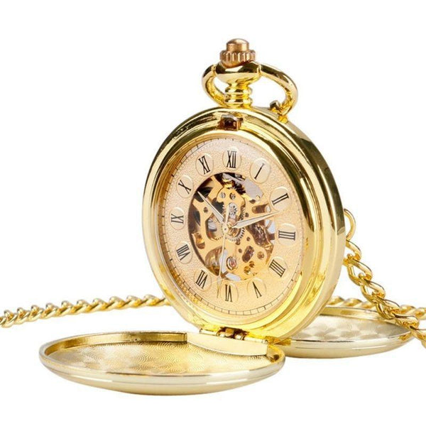 montre à gousset steampunk luxe