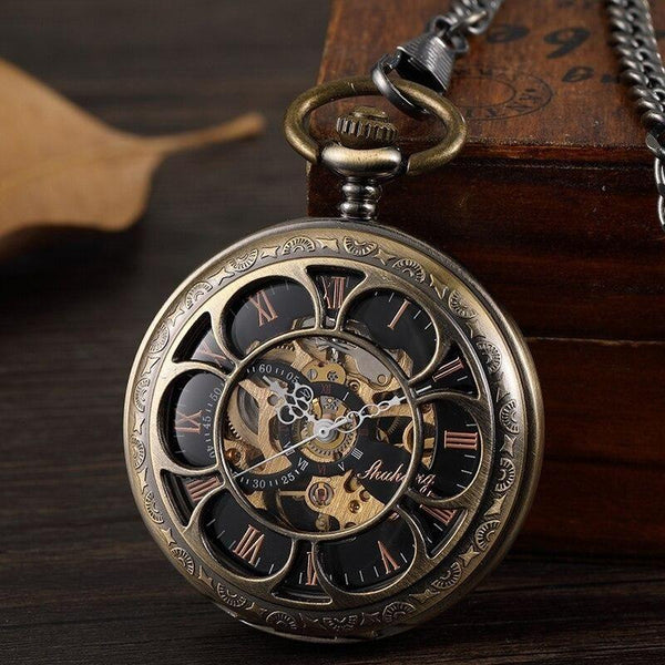 Montre à gousset steampunk vintage