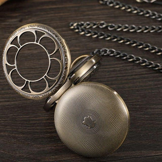 Montre à gousset steampunk vintage bronze