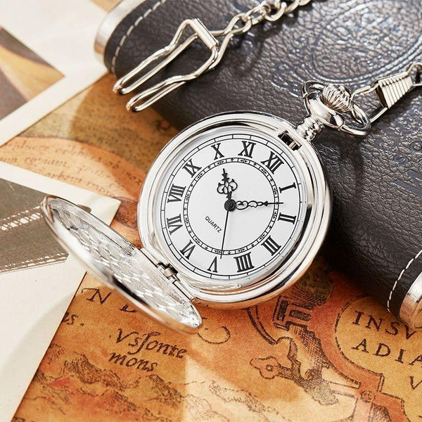 Montre Gousset Steampunk Boland 10116715 BOL54508 - Style Rétro Métallisé
