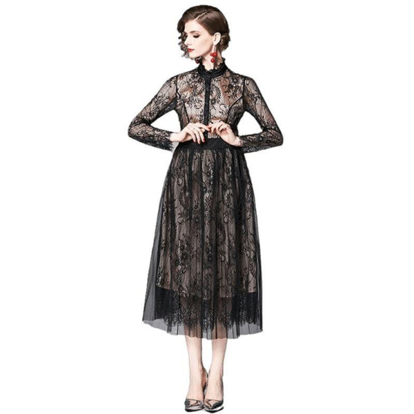 robe vintage femme dentelle