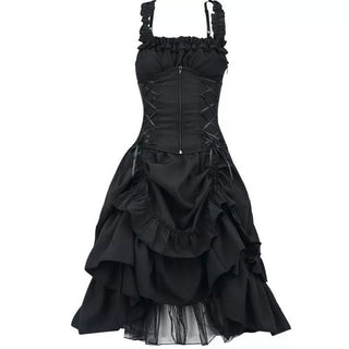 Robe victorienne gothique noire