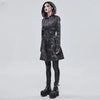 manteau gothique rock femme