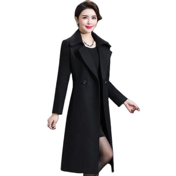 manteau long femme vintage