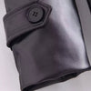 trench simili cuir long