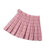 Mini Jupe Plissée Taille Haute
