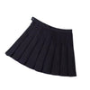 Mini Jupe Plissée Taille Haute