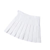 Mini Jupe Plissée Taille Haute