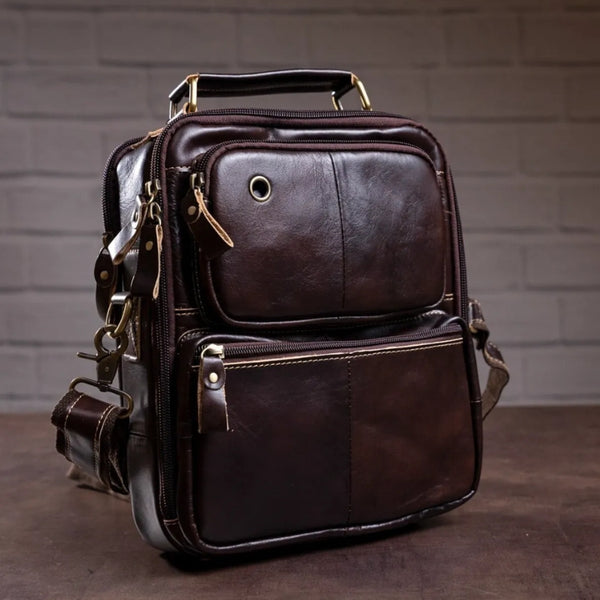 Sac Bandoulière Homme Cuir Vintage