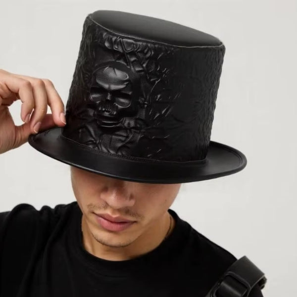 Chapeau Steampunk Skull