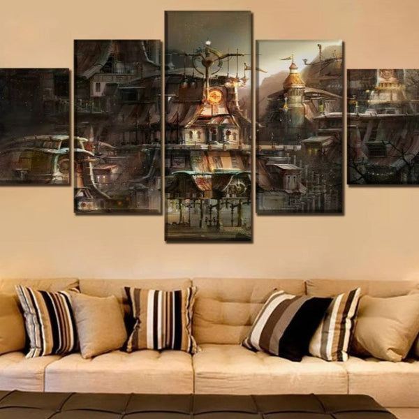 Tableau Paysage Fantastique