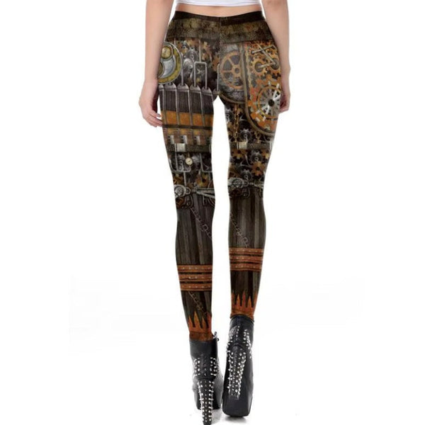 Legging Imprimé Vintage