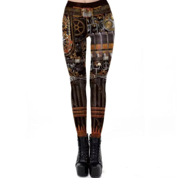 Legging Imprimé Vintage