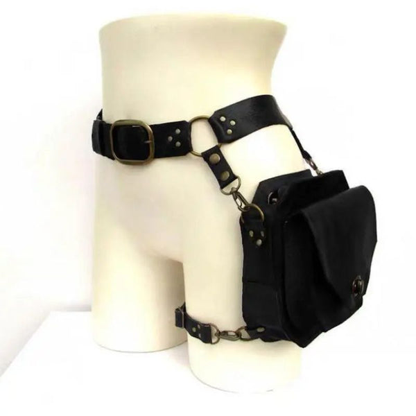 ceinture avec poche steampunk