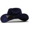 Chapeau cowboy bleu
