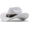 Chapeau western blanc