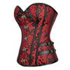 corset steampunk rouge