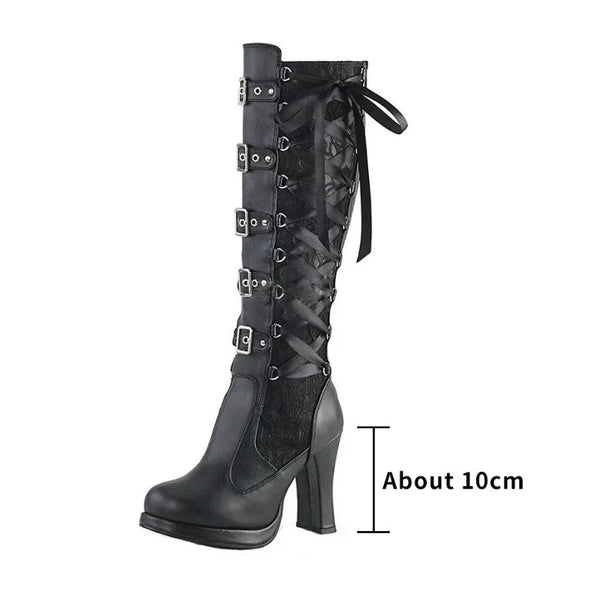 Bottes Steampunk Gothique
