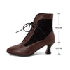 Bottines Steampunk Edwardiennes