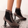 Bottines Steampunk Edwardiennes