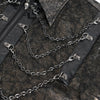 Chemise Steampunk Marron