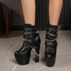 Bottines Steampunk Gothique