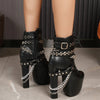 Bottines Steampunk Gothique