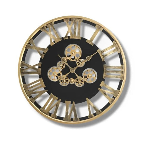 Horloge Steampunk Engrenage Tournant